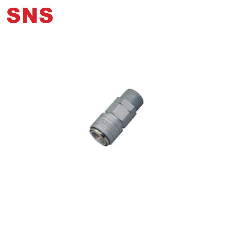 Sns Zsm Series Self Locking Type Connector Zinc Alloy Pipe Air