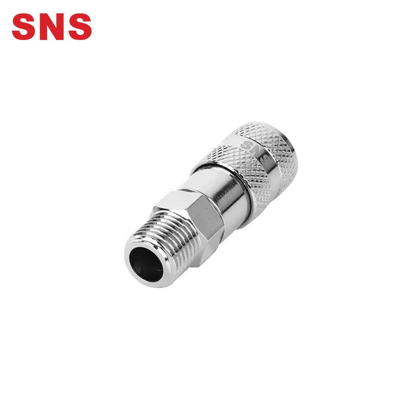 SNS BLSMS Series miniature pneumatic air fitting coupler SNS pneumatic