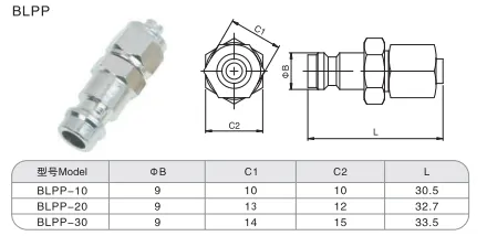 Sns Pneumatic Auxiliary Components Blpp Series Detail 1