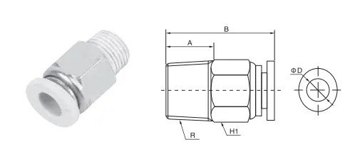Sns Pneumatic Auxiliary Components Bpc Series Data Sheet 1