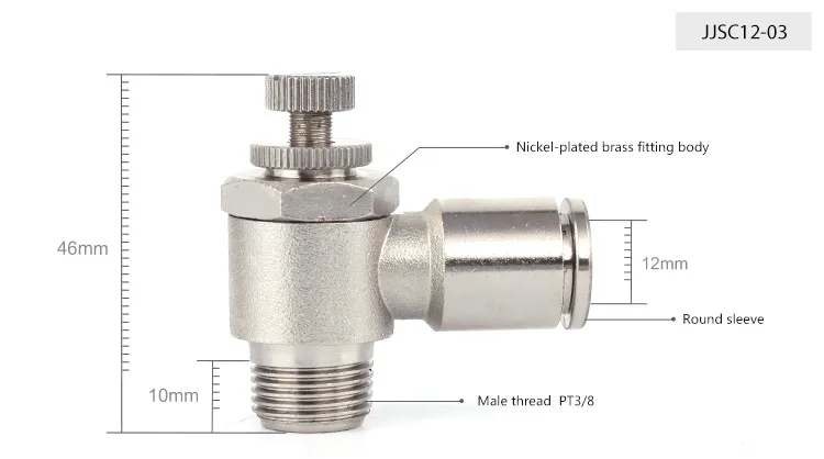Sns Pneumatic Auxiliary Components Jjsc Series Data Sheet 1