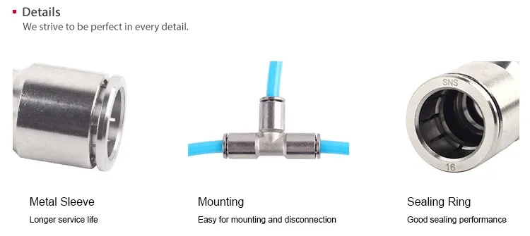 Sns Pneumatic Auxiliary Components Jpend Series Detail 1