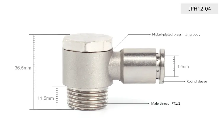 Sns Pneumatic Auxiliary Components Jph Series Data Sheet 1