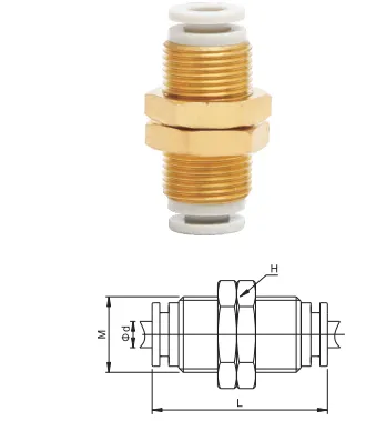 Sns Pneumatic Auxiliary Components Kq2M Series Data Sheet 1