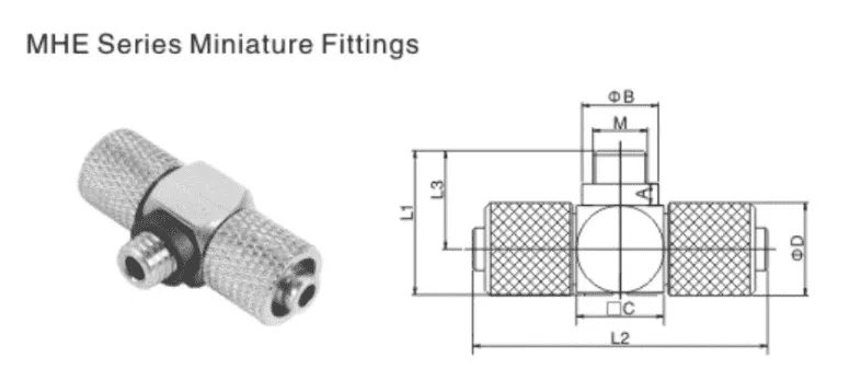 Sns Pneumatic Auxiliary Components Mhe Series Data Sheet 1