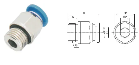 Sns Pneumatic Auxiliary Components Spc G Series Data Sheet 1