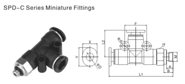 Sns Pneumatic Auxiliary Components Spd C Series Data Sheet 1