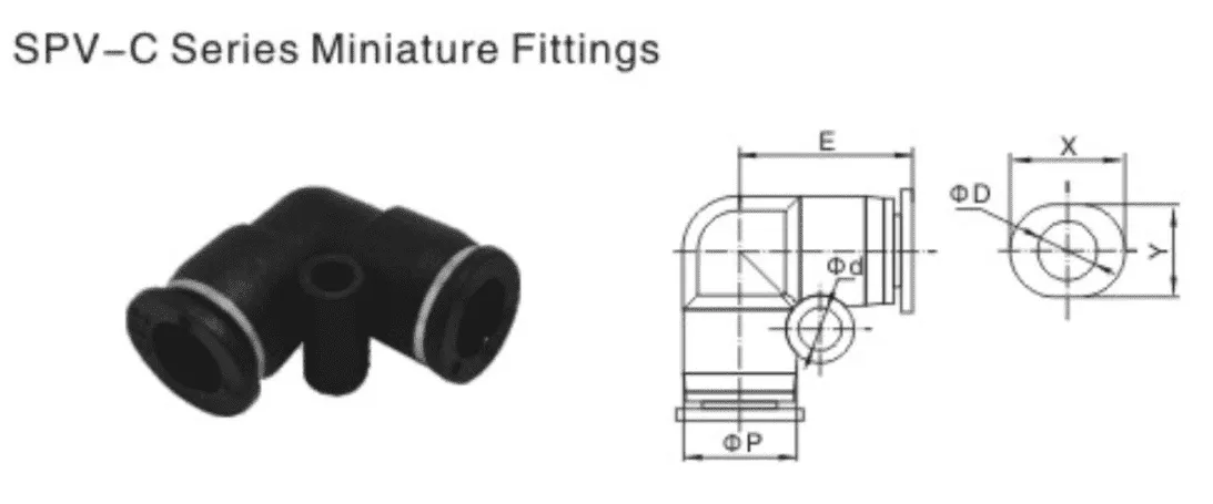 Sns Pneumatic Auxiliary Components Spv C Series Data Sheet 1