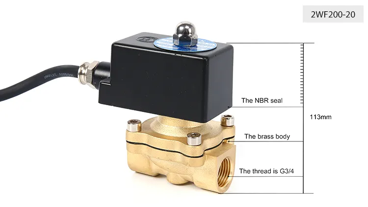 Sns Pneumatic Control Components 2Wf Series Data Sheet 1