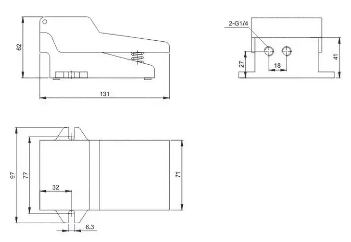 Sns Pneumatic Control Components 3F Series Data Sheet 2