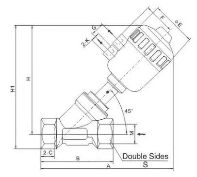 Sns Pneumatic Control Components Asv200 Series Data Sheet 2