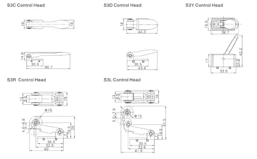 Sns Pneumatic Control Components S3 210 Series Data Sheet 3