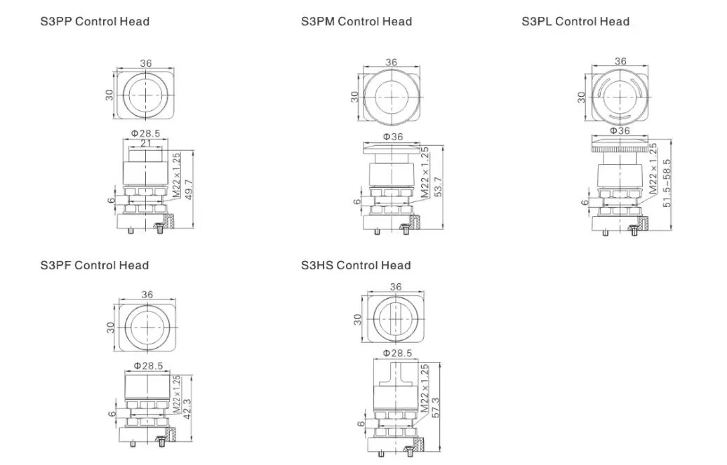 Sns Pneumatic Control Components S3 210 Series Data Sheet 4