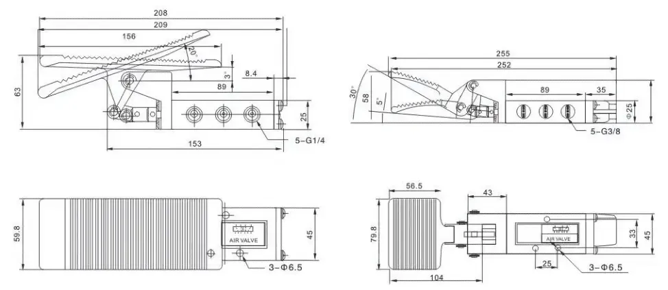 Sns Pneumatic Control Components St Series Data Sheet 3