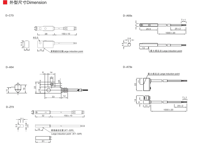 Sns Pneumatic Executive Components D Series Data Sheet 2