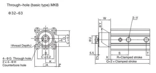 Sns Pneumatic Executive Components Mk Series Data Sheet 4