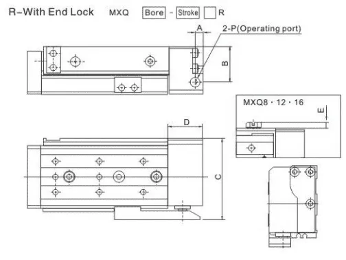 Sns Pneumatic Executive Components Mxq Series Data Sheet 18