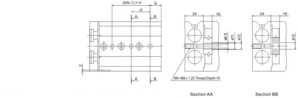 Sns Pneumatic Executive Components Mxs Series Data Sheet 17