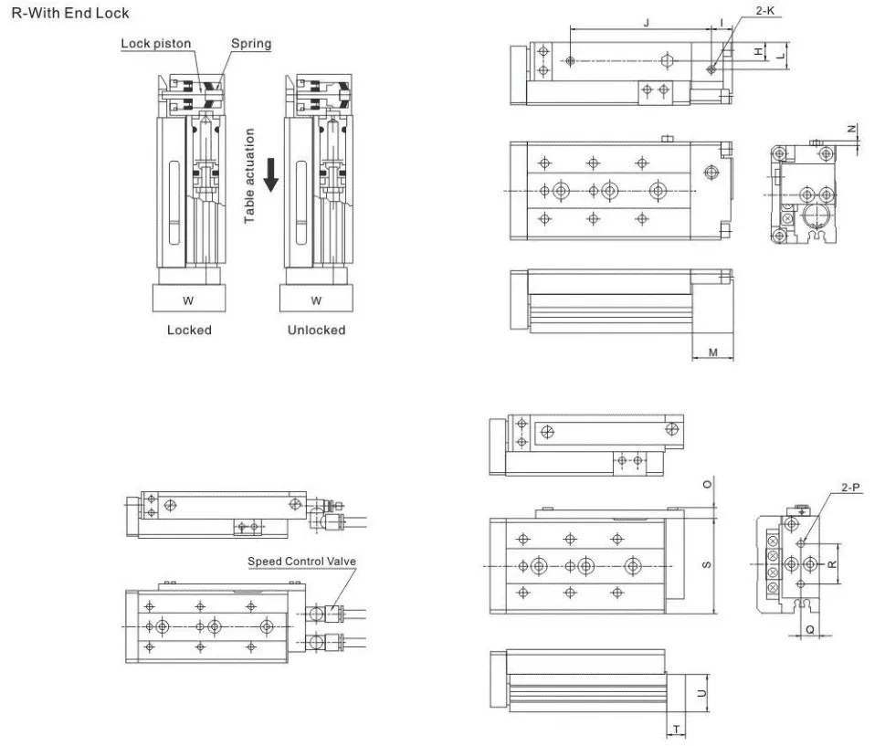 Sns Pneumatic Executive Components Mxs Series Data Sheet 19