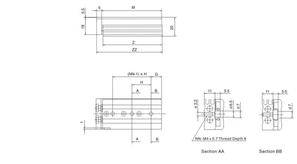 Sns Pneumatic Executive Components Mxs Series Data Sheet 6