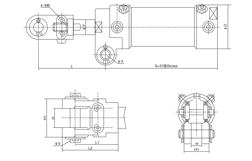 Sns Pneumatic Executive Components Sck1 Series Data Sheet 2