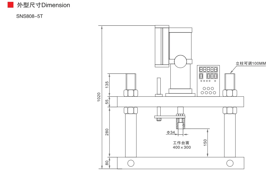 Sns Pneumatic Executive Components Sns808 Series Data Sheet 3