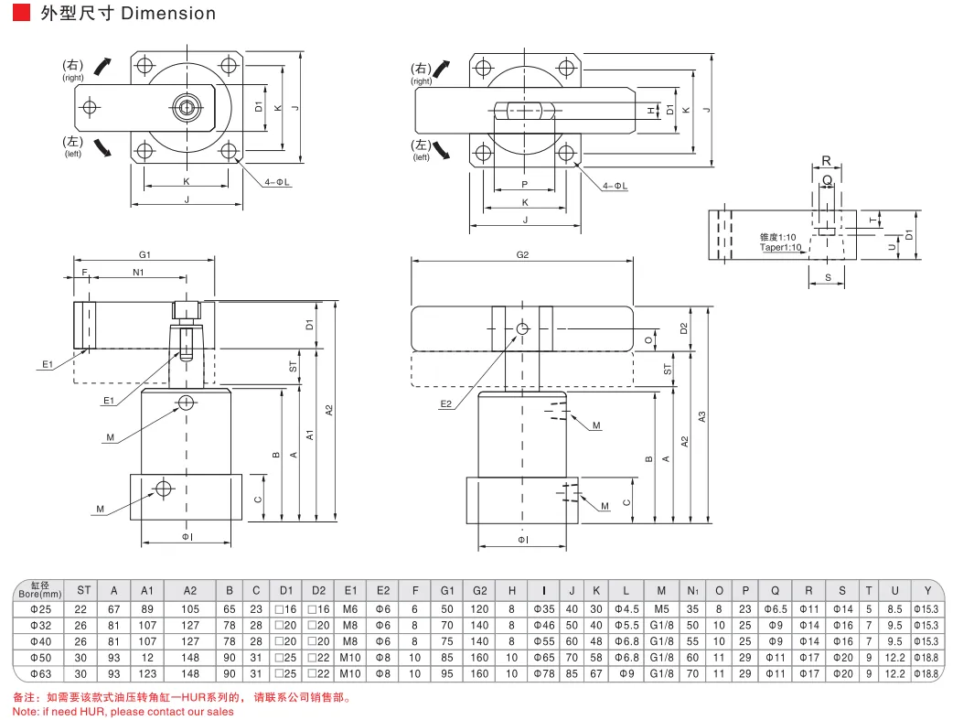 Sns Pneumatic Executive Components Src Series Data Sheet 2