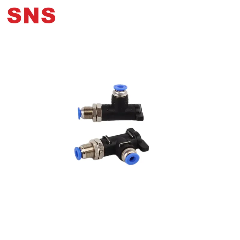 SNS BLM Series plastic brass pneumatic air control hand valve