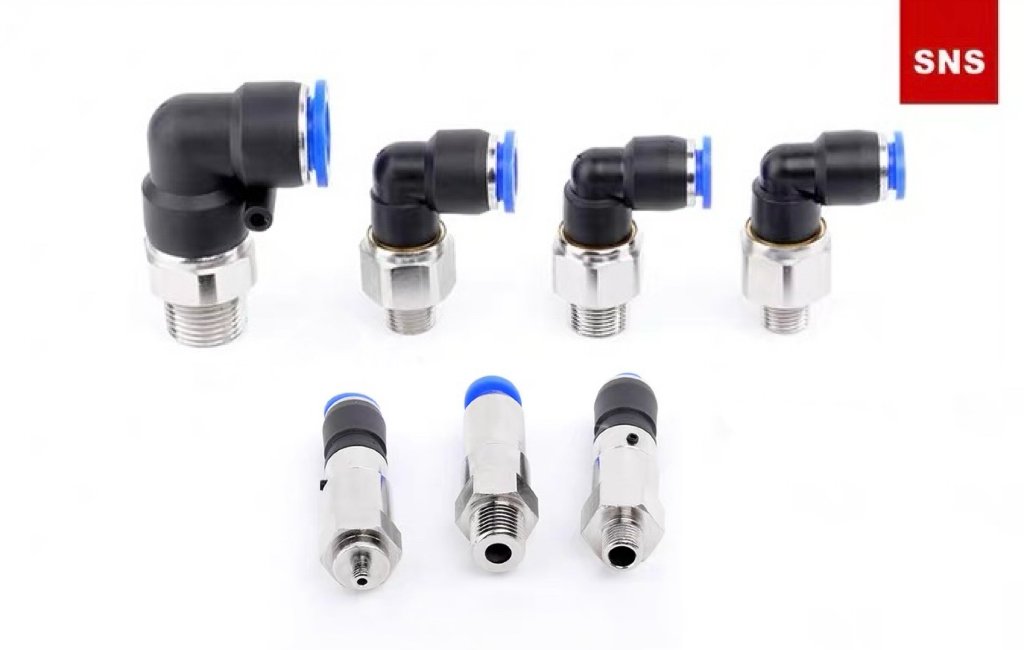 Collection of rotary fittings